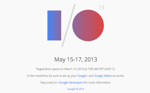 Google I/O開發(fā)者大會(huì)注冊(cè)日期為3月13日早7點(diǎn)（圖片來(lái)自BGR）
